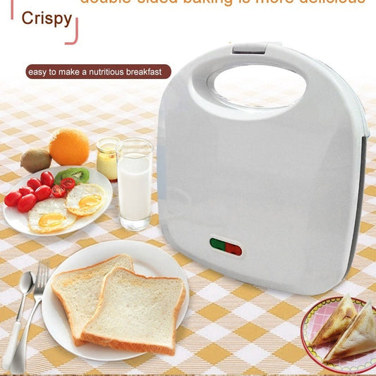 220V white color Double-sided breakfast sandwich machine panini toaster household omelette Fried steak sanwich maker ProTrendyz