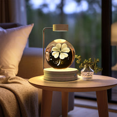 Crystal Ball Cosmic Dinosaur Indoor Night Light USB Power Warm Bedside Light Birthday Gift Night Lamp ProTrendyz