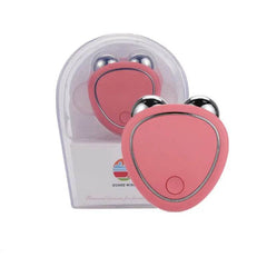 Portable Facial Micro-current Beauty Instrument For Lifting Thinning And Reducing Edema With Double Roller Massager - ProTrendyz
