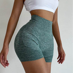 Fitness Yoga Shorts Pants Butt Lifting Seamless Leggings Women Gym - ProTrendyz