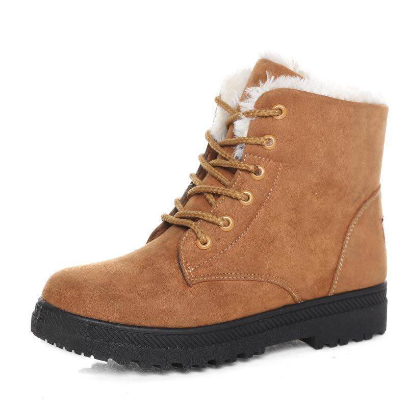 Winter Snow Boots With Warm Plush Ankle Boots For Women Shoes - ProTrendyz