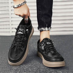 Slip-on Flats Shoes Men Sneakers Daily Leisure Sports Work Casual Shoes - ProTrendyz