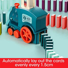 Domino Train Toys Baby Toys Car Puzzle Automatic Release Licensing Electric Building Blocks Train Toy - ProTrendyz