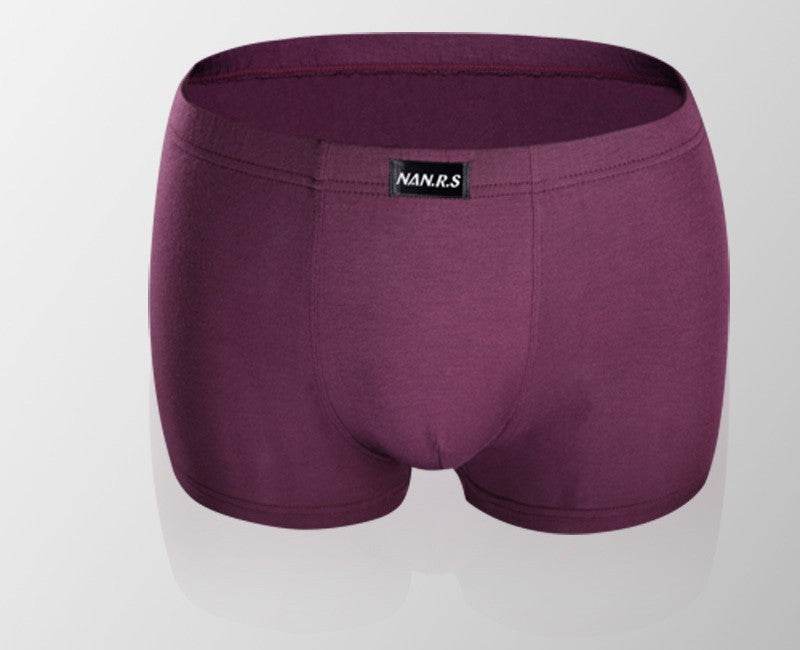 Men's Boxers Mid-waist Modal Boxers Youth Short Underpants - ProTrendyz