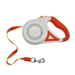 3 And 5M Dog Leash Light Retractable Pet Leads Traction Rope Belt Durable Large Dog Walk Run Leash Lead Automatic Cat Lead Extension - ProTrendyz
