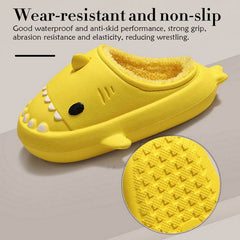 Cartoon Shark Shoes Home Slippers EVA Lovers Slippers Winter Soft Bottom Waterproof Shoes - ProTrendyz