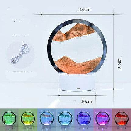 Creative 3D Quicksand Table Lamp Bedside - ProTrendyz