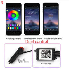 Car Fiber Optic Ambient Light Modified Car Interior Cool Light APP Rhythm Light - ProTrendyz