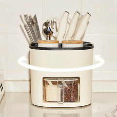 Kitchen Storage Multifunctional Large-capacity Chopstick Spoon Storage Holder Cutlery Knife Fork Kitchen Tools - ProTrendyz