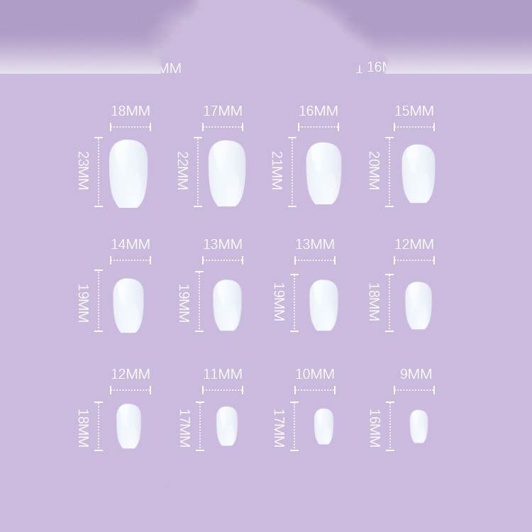 Ice Glitter Short Ballet Foreign Trade Section Wears Nail Art - ProTrendyz