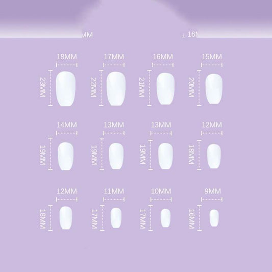 Ice Glitter Short Ballet Foreign Trade Section Wears Nail Art - ProTrendyz