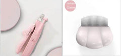 Pet Nail Clippers With LED Light Dogs Cat Nail Scissors Professional Trimmer Tool Care Grooming Supplies - ProTrendyz