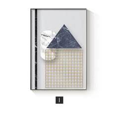Abstract Geometric Canvas Painting Picture Home Decor Wall Poster - ProTrendyz