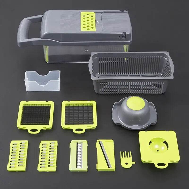 Multifunctional Vegetable Cutter Home Kitchen Slicing And Dicing Fruit Artifact - ProTrendyz