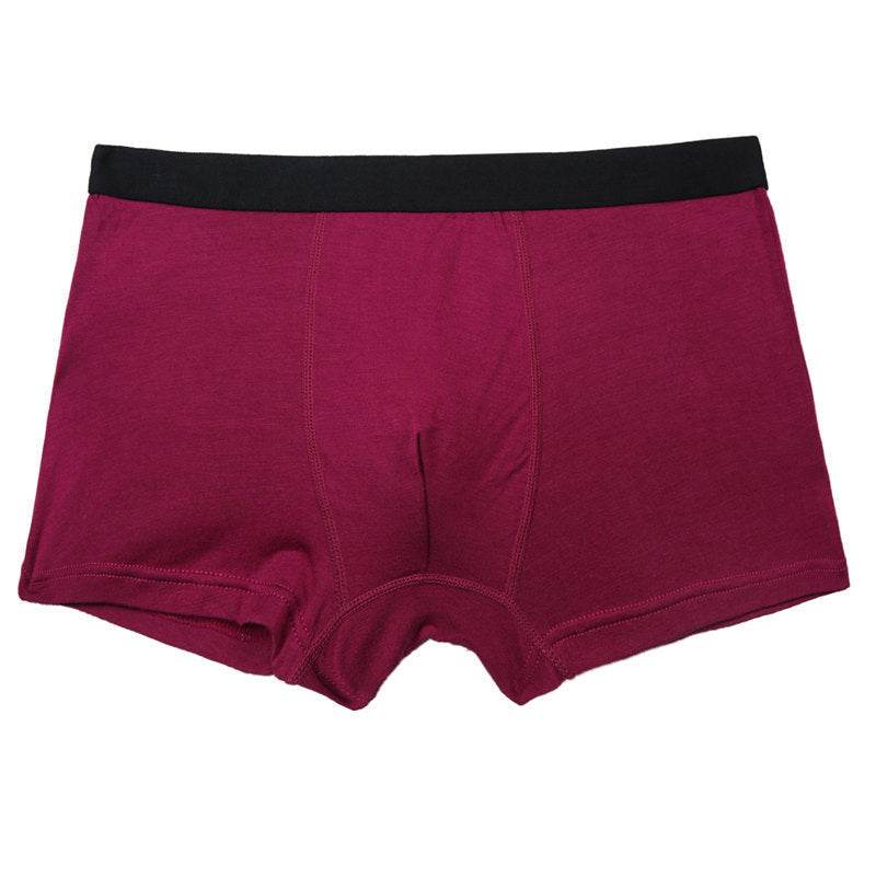 Pure Color Bamboo Fiber Men Underwear - ProTrendyz