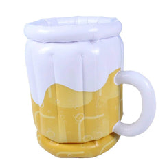 Large Inflatable Beer Mug Cooler Pool Float Drink Cooler For Adults Parties 2 In1 Drink Floatie And Party Supplies Great Toy For Beach Pool And Jacuzzi - ProTrendyz