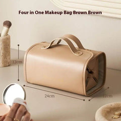 New Folding Cosmetic Bag Large Capacity Portable Handbag Waterproof Travel Storage Washing Bag For Women - ProTrendyz