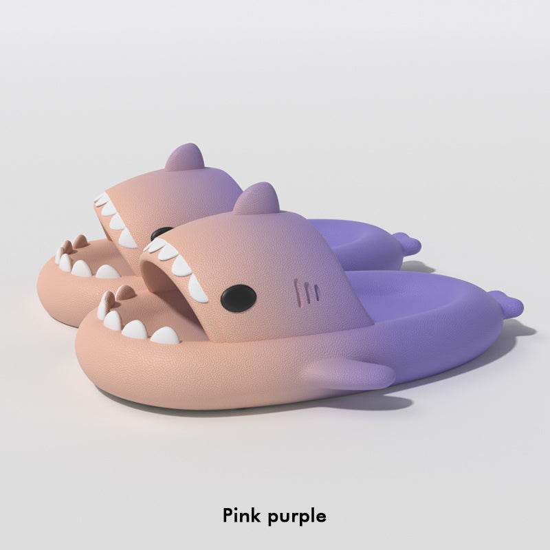 Gradient Shark Slippers Men's Home Bathroom Non-slip - ProTrendyz
