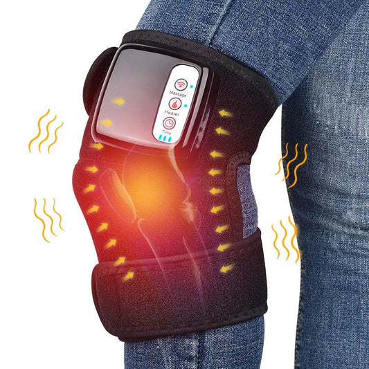 Electric Infrared Heating Knee Massager Wrap Elbow Joint Support Vibration Therapy Physiotherapy Machine Pain Relief Massageador - ProTrendyz