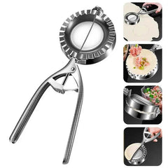 Kitchen Dumpling Mold Stainless Steel Dumpling Machine Pressing Home Baking Tool Skin Press Tool Dumpling Noodle Manual Kitchen Gadgets Dumpling Making Tools - ProTrendyz