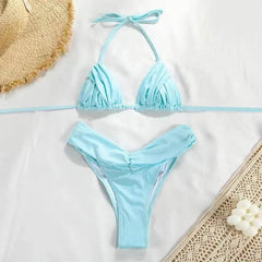 Ins Bikini Summer Beach Split Swimsuit Womens Clothing - ProTrendyz