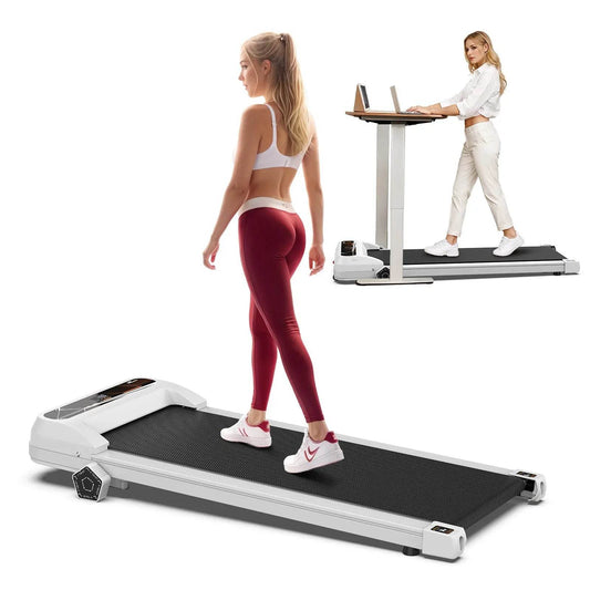 Walking Pad Under Desk Treadmill For Home Office -2.5HP Walking Treadmill 0.5-4MPH Capacity Treadmill For Walking Running Remote Control Batteries US - ProTrendyz