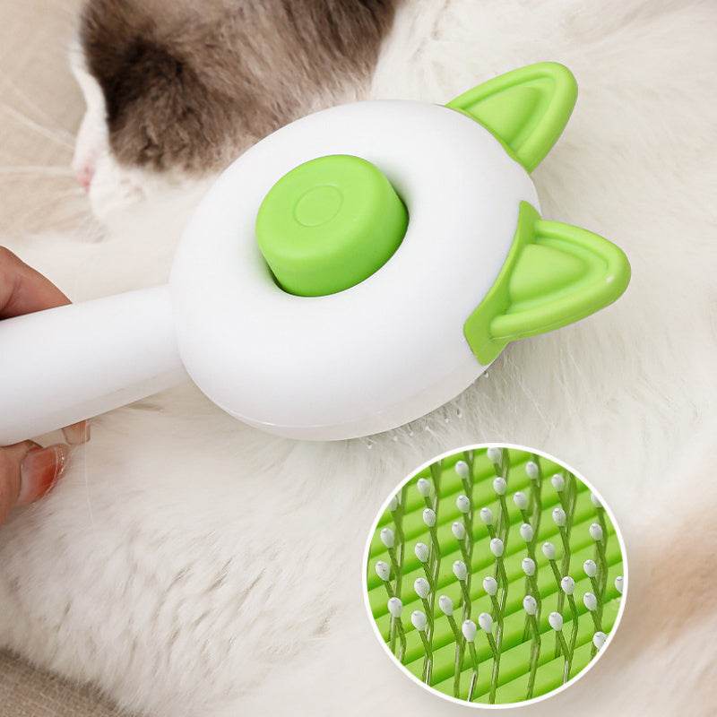 Pet Dog Brush Cat Comb Self Cleaning Pet Hair Remover Brush For Dogs Cats Grooming Tools Pets Dematting Comb Dogs Accessories Pet Products - ProTrendyz