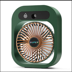 Air Conditioning Fan Desk Misting Fan Air Cooler Cooling USB Rechargeable Humidifier Portable Spray Fan With 3 Wind Speeds Mist Fan For Home - ProTrendyz