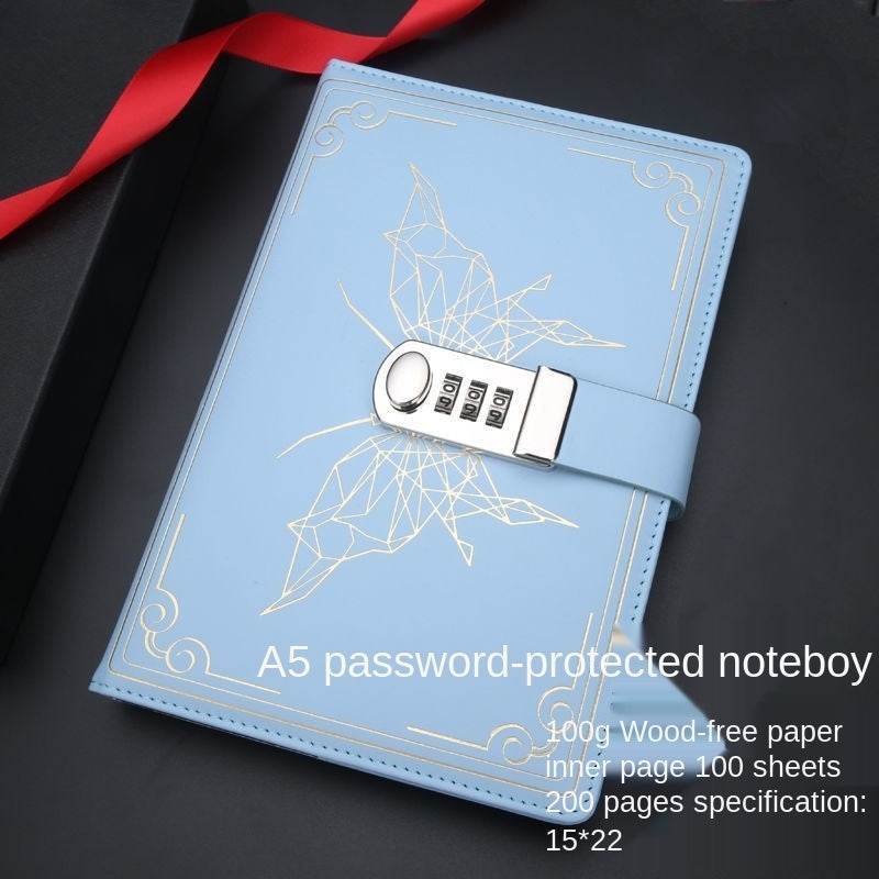 Exquisite Retro Notebook Hand Account Butterfly Codebook - ProTrendyz