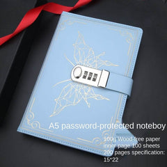 Exquisite Retro Notebook Hand Account Butterfly Codebook - ProTrendyz