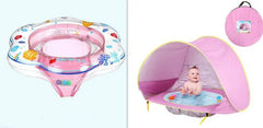 Baby Beach Tent Kids Outdoor Camping Easy Fold Up Fold Down Waterproof Up Sun Awning Tent UV-protecting - ProTrendyz