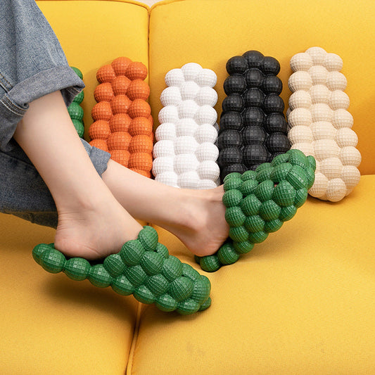 Outer Wear Creative Herringbone Baotou Thick-soled Bathroom Slippers ProTrendyz