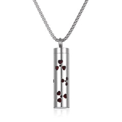 Aromatherapy Pendant Perfume Bottle Essential Oil Titanium Steel - ProTrendyz