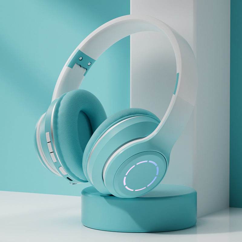 Gradient Bluetooth Headset Foldable Wireless - ProTrendyz