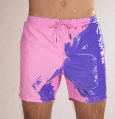 Magical Change Color Beach Shorts Summer Men Swimming Trunks Swimwear Swimsuit Quick Dry bathing shorts Beach Pant - ProTrendyz