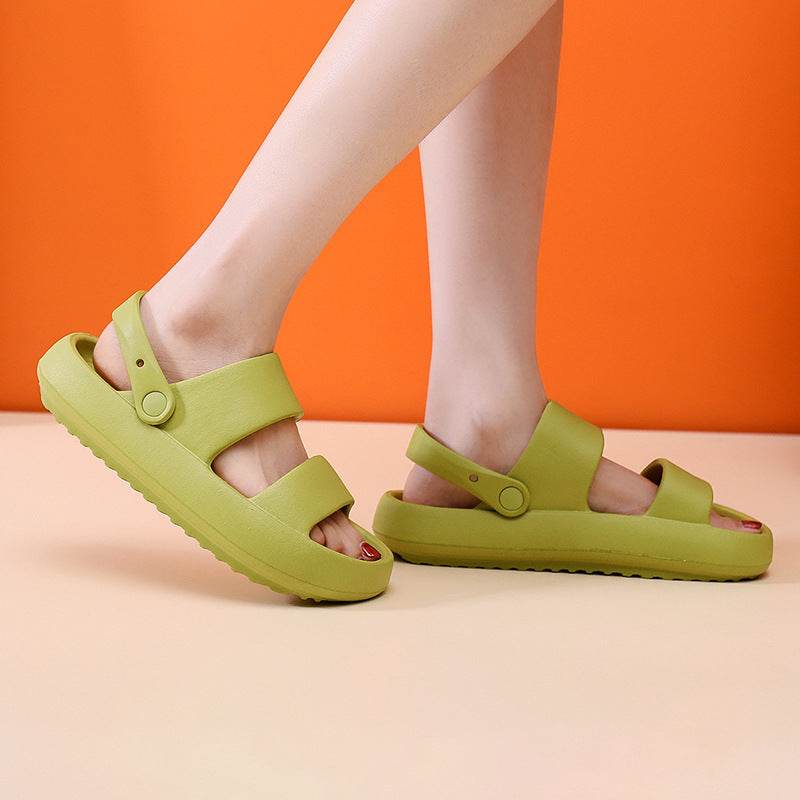 Adjustable Shoes For Women Men Sandals 3cm Thick Bottom Slippers Outdoor - ProTrendyz