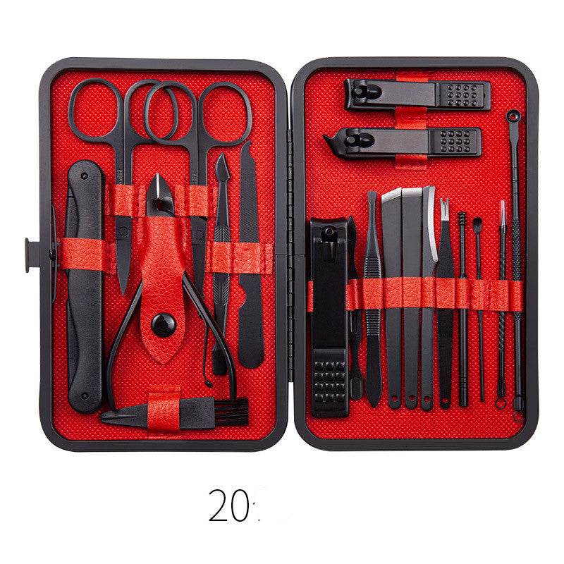 Professional Scissors Nail Clippers Set Ear Spoon Dead Skin Pliers Nail Cutting Pliers Pedicure Knife Nail Groove Trimmers - ProTrendyz