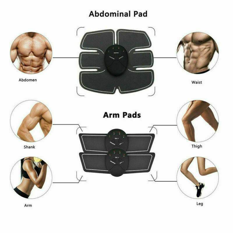Electric Muscle Toner Machine ABS Toning Belt Simulation Fat Burner Belly Shaper - ProTrendyz