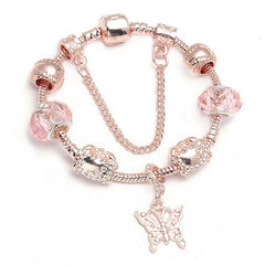 Fashion Love Geometric Rose Gold Bracelet Women's Jewelry - ProTrendyz