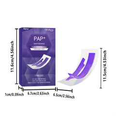 Whitening Teeth Strips Purple Teeth Strips Dry-application