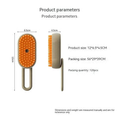Cat Steam Brush Steamy Dog Brush 3 In 1 Electric Spray Cat Hair Brushes For Massage Pet Grooming Comb Hair Removal Combs Pet Products US - ProTrendyz