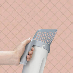 Storage Box Integrated Lazy Cat Litter Shovel Set - ProTrendyz