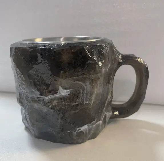 400ml Resin Mineral Crystal Coffee Mugs With Handles Elegant Fake Mineral Crystal Cup For Workplace Home Decor Christmas Gift Kitchen Gadgets - ProTrendyz