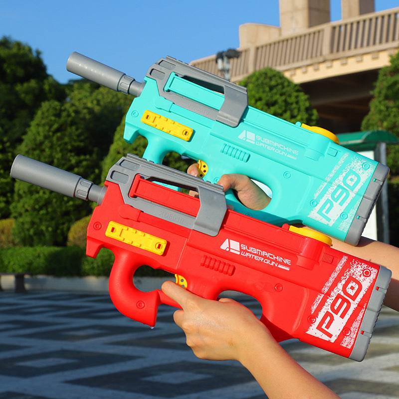 New P90 Electric Water Gun High-Tech Kids Toys Outdoor Beach Pool Large Capacity Summer Gel Blasting Water Gun For Adults - ProTrendyz