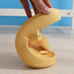 Clip Toe Shoes Eva Non-Slip Slippers Soft Sole Flip Flops Women Thick Bottom Bathroom Slides Summer - ProTrendyz