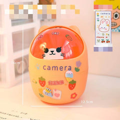 Desktop Trash Can Desk Organizer Bucket Office Mini Bear Trash Can - ProTrendyz
