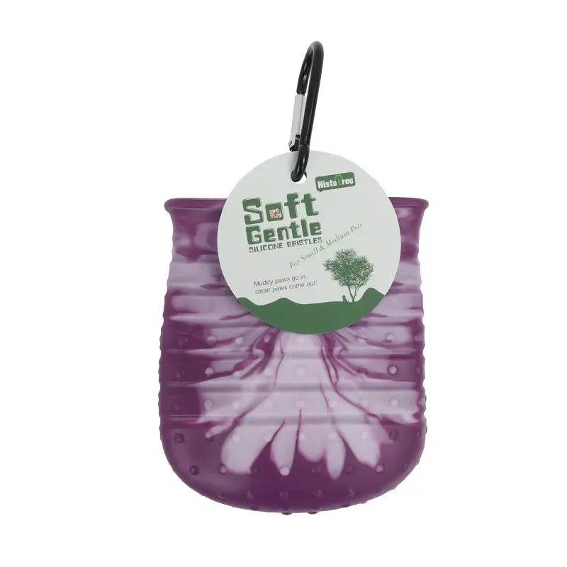 2 In 1 Dog Paw Cleaner Cup Soft Pet Dog Foot Cleaning Washer Brush Cup Portable Pet Foot Washer Paw Clean Brush Foot Cleaning Bucket Pet Products US - ProTrendyz