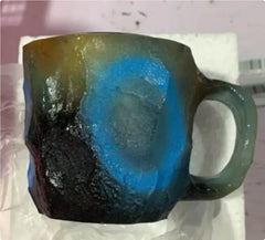 400ml Resin Mineral Crystal Coffee Mugs With Handles Elegant Fake Mineral Crystal Cup For Workplace Home Decor Christmas Gift Kitchen Gadgets - ProTrendyz