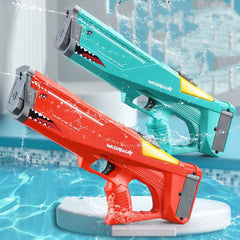 Automatic Electric Water Gun Toys Shark High Pressure Outdoor Summer Beach Toy Kids Water Fight Pool Party Water Toy - ProTrendyz