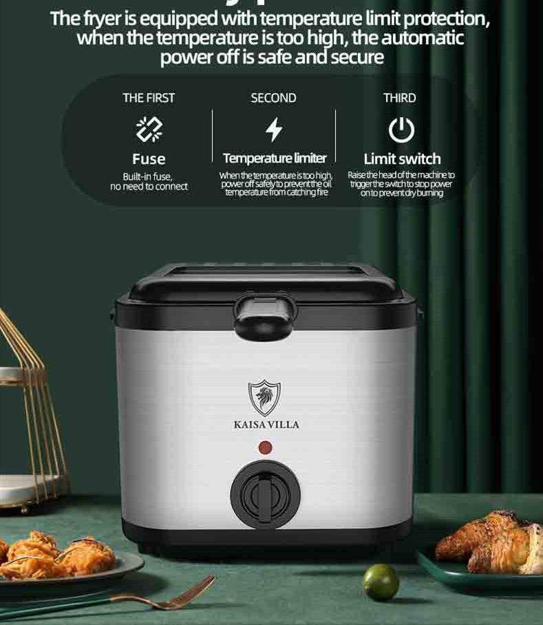 Visual Multifunctional Electric Air Fryer Skewer French Fries Machine - ProTrendyz